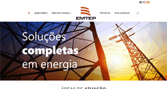 Desktop Screenshot of emtep.com.br